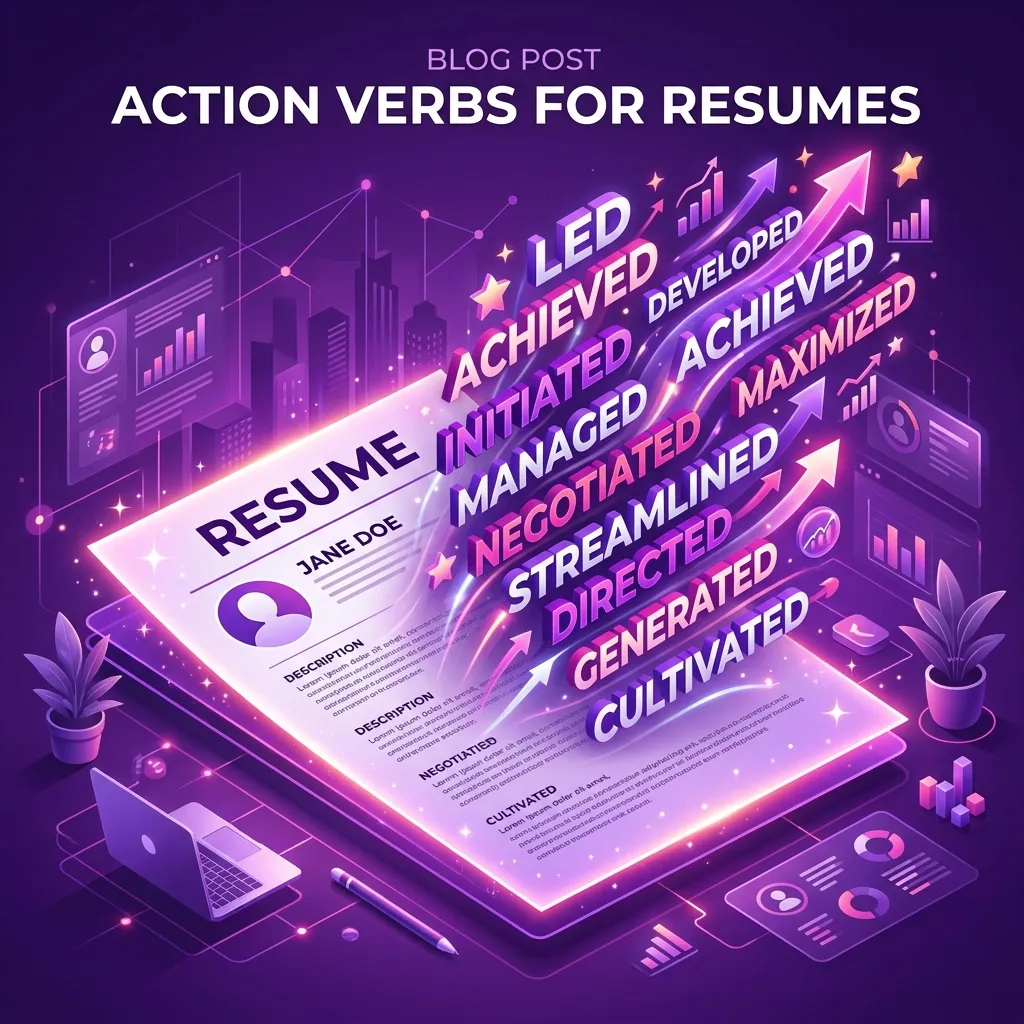 Action Verbs for Resume: 200+ Power Words